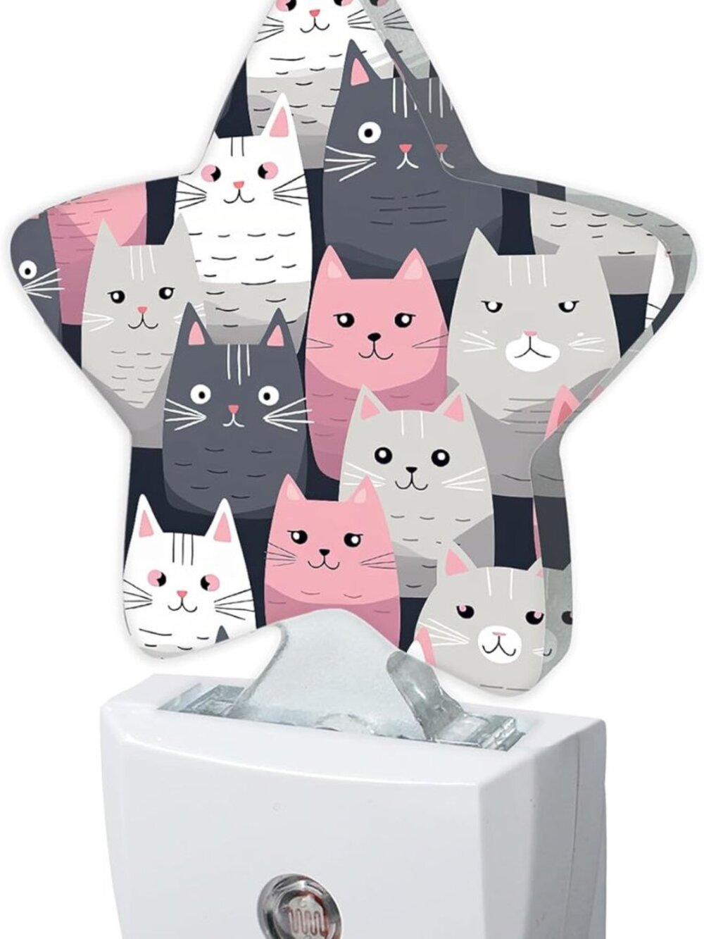 Cat Night Light Plug-in Wall Led Night Light with Dusk to Dawn Sensor NEW Cat's